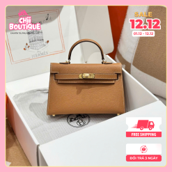 Hermes Mini Kelly Brown