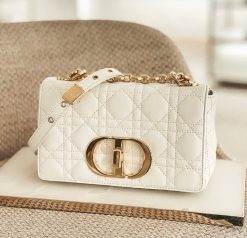 Dior Caro Bag White